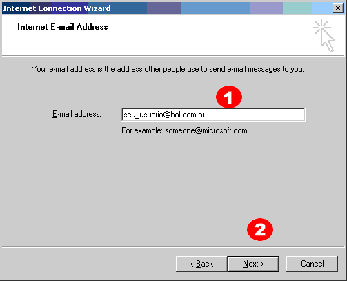Como configurar: Outlook Express 6 - Passo 2